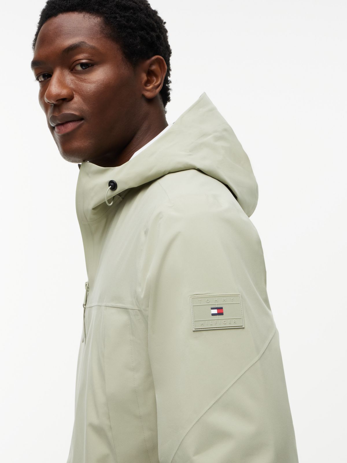 TH Performance Hooded Jacket — Earth Sage