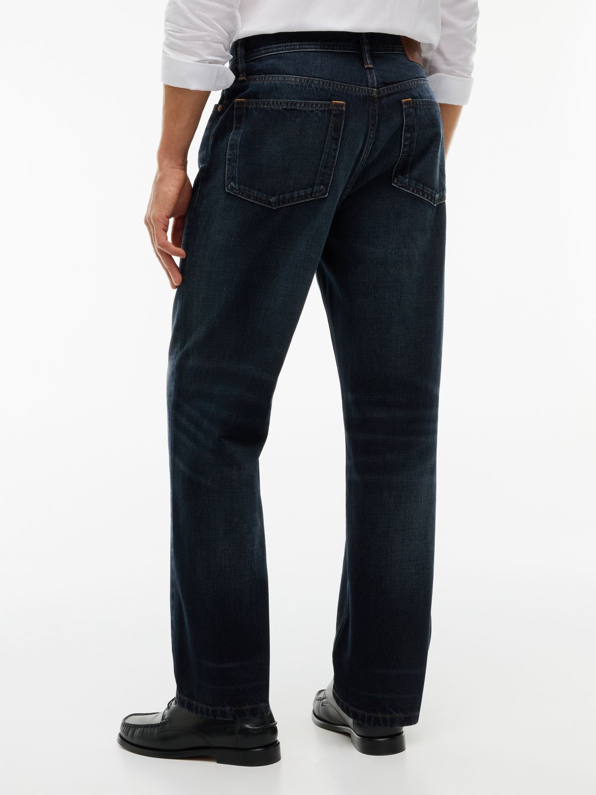 Classic Loose Jean — Blue Black