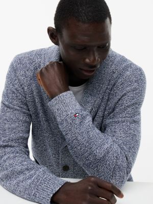 Мужские кардиганы Tommy Hilfiger Marled Shawl Collar Cardigan — фото 3