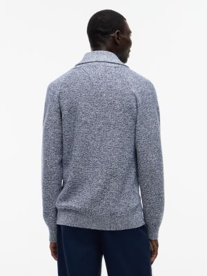 Мужские кардиганы Tommy Hilfiger Marled Shawl Collar Cardigan — фото 4