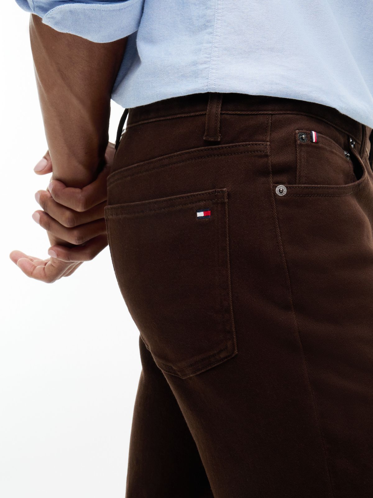 5-Pocket Straight Pant — Dark Coffee