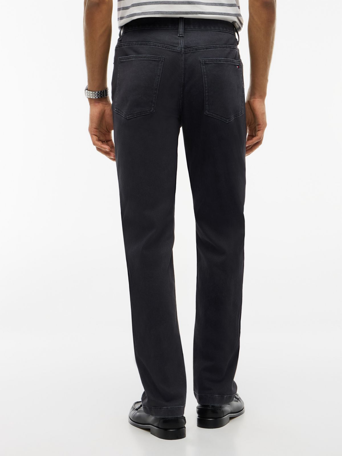 5-Pocket Straight Pant — Charcoal Smoke