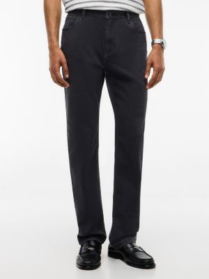 5-Pocket Straight Pant, Charcoal Smoke
