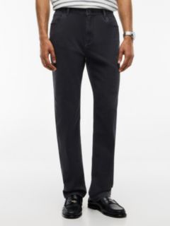 5-Pocket Straight Pant — Charcoal Smoke 1