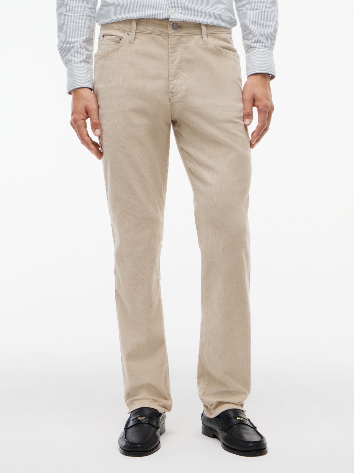Stretch Corduroy 5-Pocket Pant — Sand