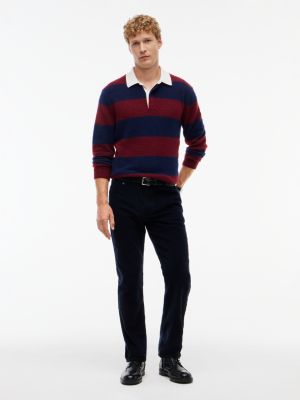 Tommy Hilfiger Men's Stretch Corduroy 5-Pocket Pant - Navy Blue - 36W x 32L