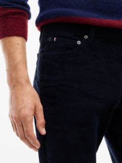 Stretch Corduroy 5-Pocket Pant — Navy Blue 3