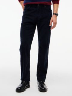 Stretch Corduroy 5-Pocket Pant — Navy Blue 1