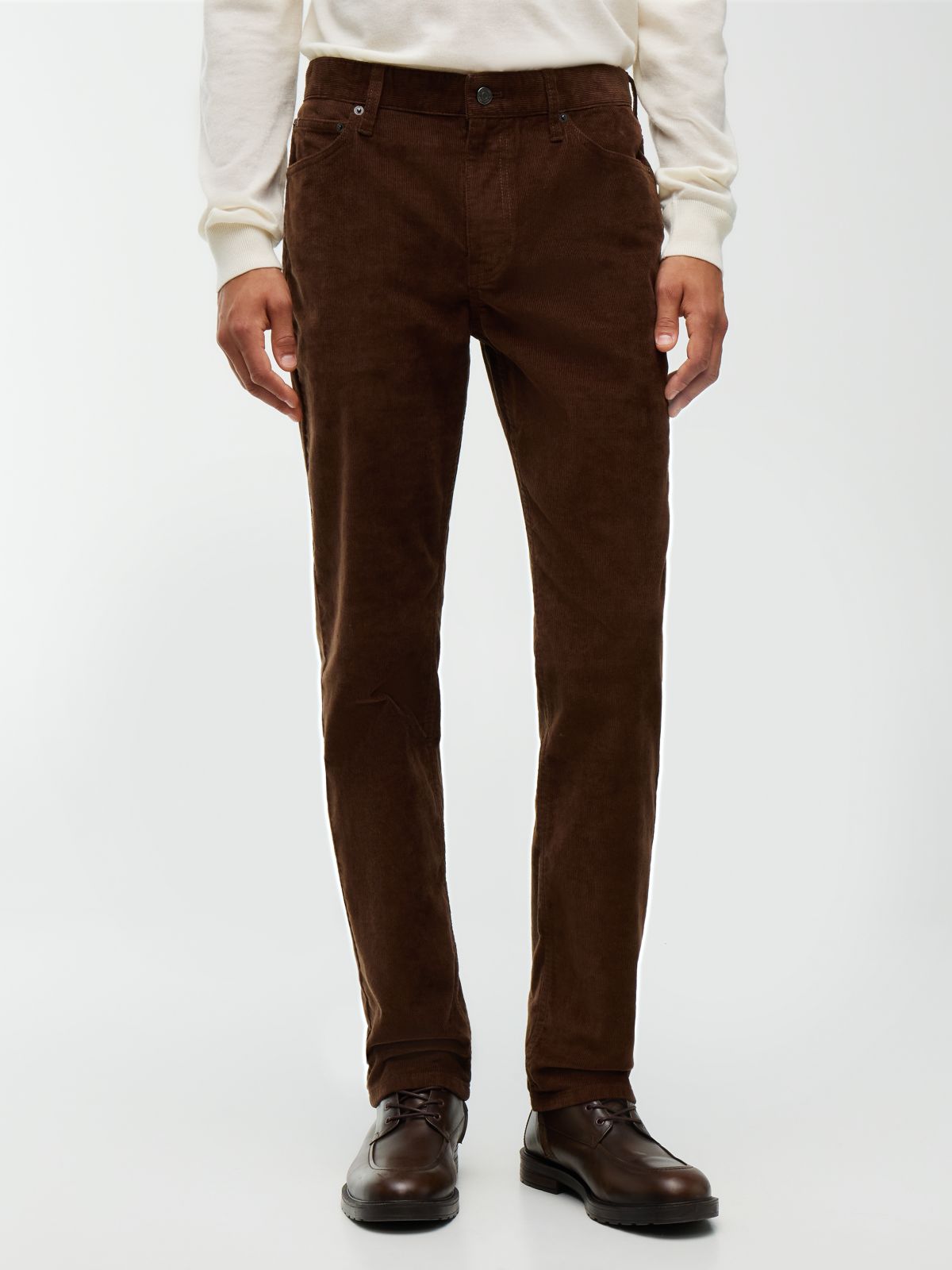 Stretch Corduroy 5-Pocket Pant — Legacy Brown