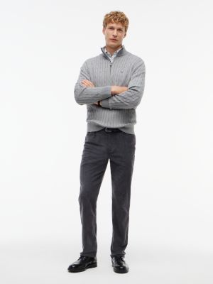 Tommy Hilfiger Men's Stretch Corduroy 5-Pocket Pant - Washed Black - 31W x 32L