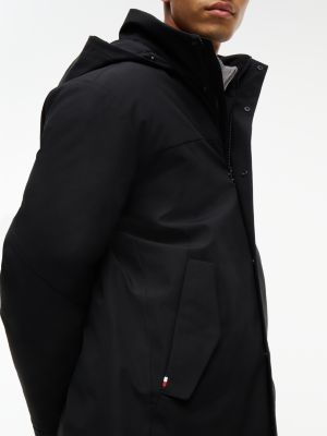 Мужская куртка Tommy Hilfiger TH Performance Water-Repellent Padded, цвет: Чёрный — фото 4