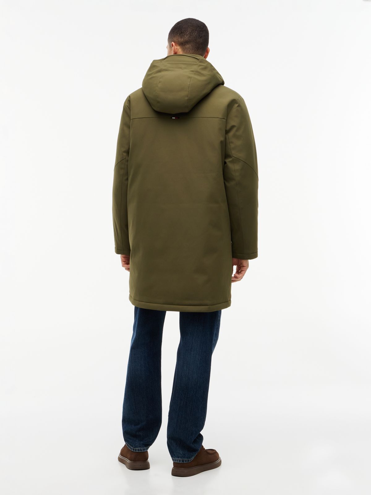 TH Performance Water-Repellent Padded Parka — Huntsman Green