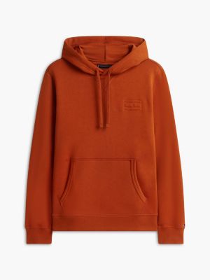 Мужские худи Tommy Hilfiger Embroidered Flag Brushed-Back — фото 5