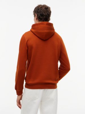 Мужские худи Tommy Hilfiger Embroidered Flag Brushed-Back — фото 4