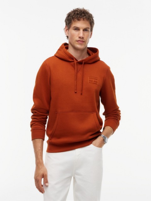 Мужские худи Tommy Hilfiger Embroidered Flag Brushed-Back