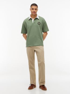 Мужские топы Tommy Hilfiger Classic Fit Circle Logo Rugby Polo — фото 2