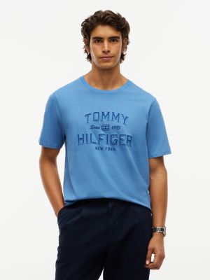 Hilfiger 1985 Logo T-Shirt, Dusty Indigo