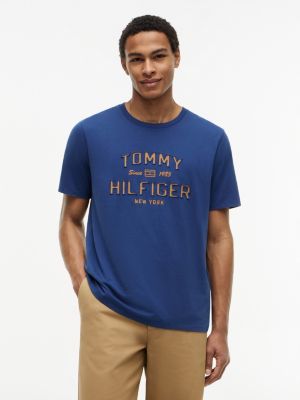 Hilfiger 1985 Logo T-Shirt, Indigo Blue