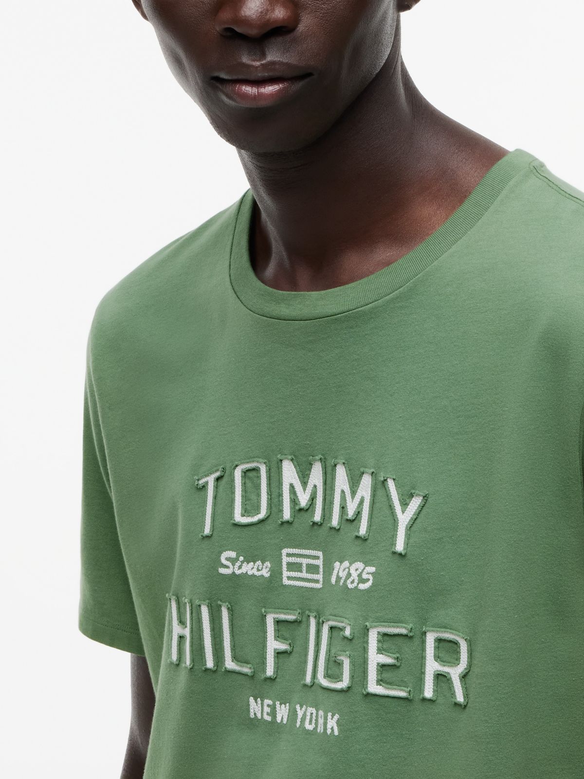 Hilfiger 1985 Logo T-Shirt — Dusty Meadow