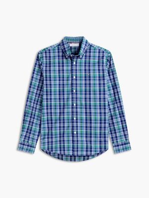 Мужские рубашки Tommy Hilfiger Regular Fit Plaid Shirt — фото 5