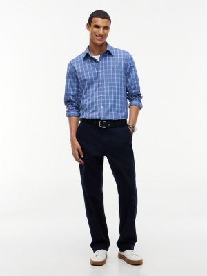 Мужские рубашки Tommy Hilfiger Regular Fit Windowpane Tech Shirt — фото 2