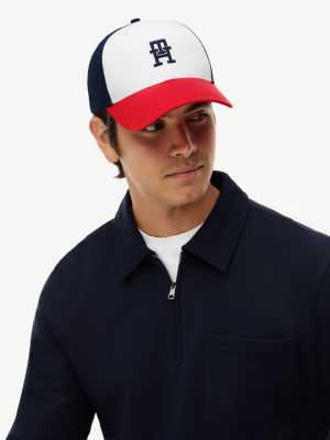 Мужские кепки Tommy Hilfiger Monogram Colorblock Trucker — фото 4