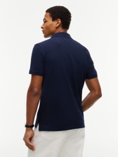 Regular Fit Block Stripe Polo — Navy Blue 4