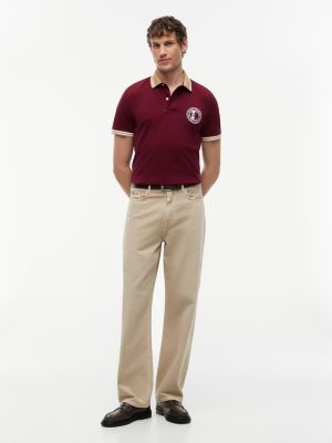 Мужские топы Tommy Hilfiger Regular Fit Circle Logo Tipped Polo — фото 2