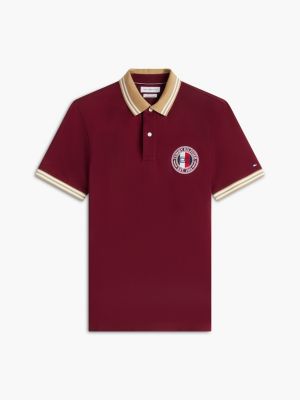 Мужские топы Tommy Hilfiger Regular Fit Circle Logo Tipped Polo — фото 5