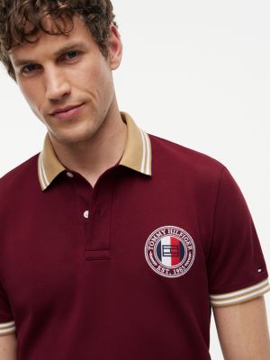 Мужские топы Tommy Hilfiger Regular Fit Circle Logo Tipped Polo — фото 3