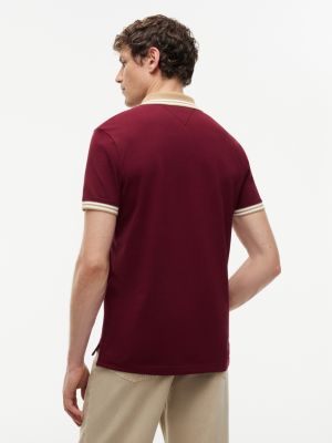 Мужские топы Tommy Hilfiger Regular Fit Circle Logo Tipped Polo — фото 4