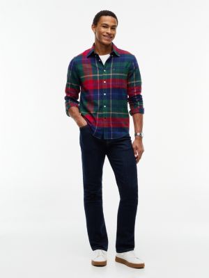 Мужская рубашка Tommy Hilfiger Regular Fit Bold Plaid Flannel, цвет: Разноцветный — фото 2