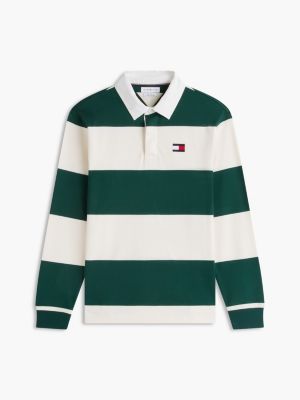 Мужские топы Tommy Hilfiger Regular Fit Striped Rugby Polo — фото 5