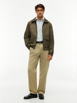Мужская рубашка Tommy Hilfiger Regular Fit Striped Oxford, цвет: Оптический белый — фото 2