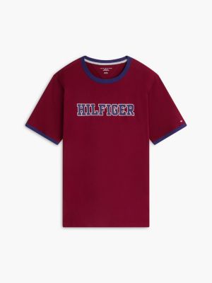Мужские футболки Tommy Hilfiger Hilfiger Logo Ringer T-Shirt — фото 5