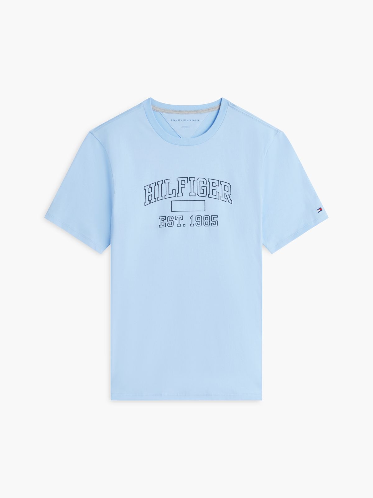 Varsity Hilfiger 85 Logo T-Shirt — Vessel Blue