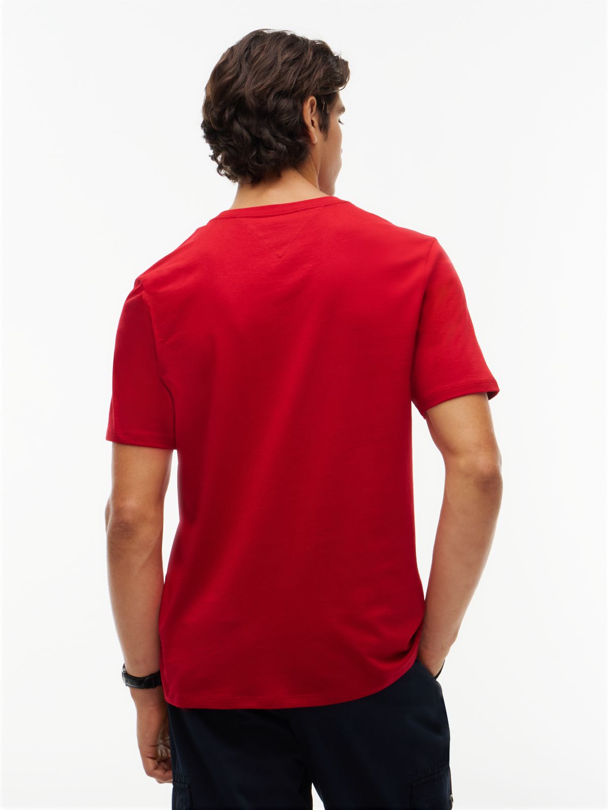 Varsity Hilfiger 85 Logo T-Shirt — Medium Red