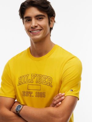 Мужские футболки Tommy Hilfiger Varsity Hilfiger 85 Logo T-Shirt — фото 3