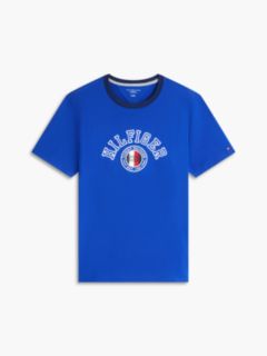 Hilfiger Circle Logo T-Shirt — Cobalt 5