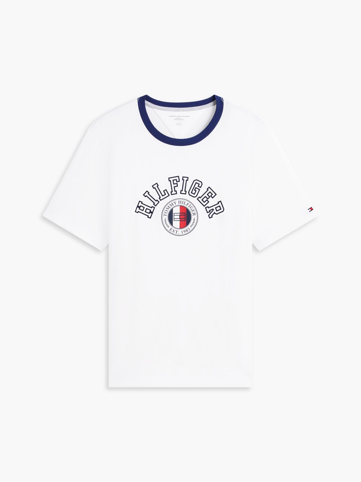 Hilfiger Circle Logo T-Shirt — White