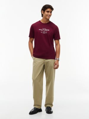 Мужские футболки Tommy Hilfiger NYC Hilfiger Logo T-Shirt — фото 2