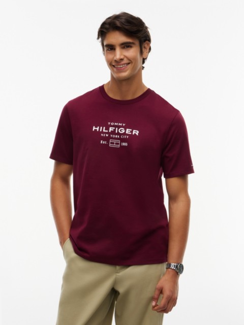 Мужские футболки Tommy Hilfiger NYC Hilfiger Logo T-Shirt