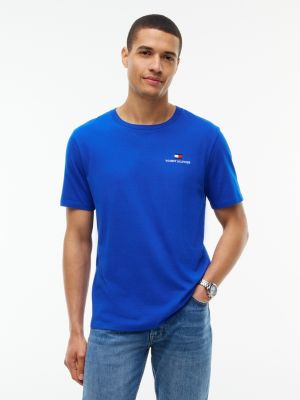 Back H-Logo T-Shirt, Cobalt