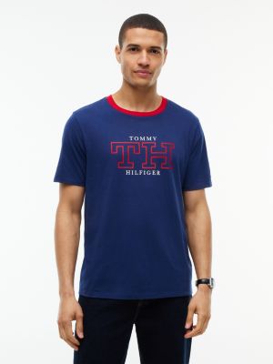 Bold Monogram T-Shirt, Preppy Navy