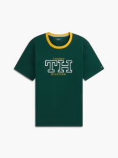 Bold Monogram T-Shirt — Ornamental Green 6