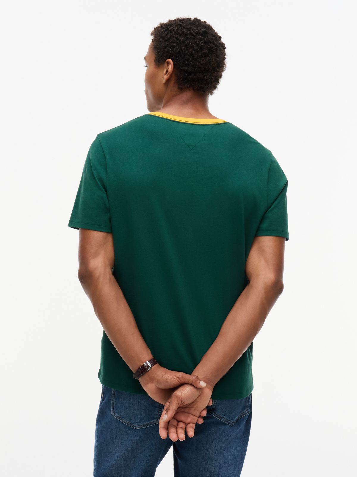 Bold Monogram T-Shirt — Ornamental Green
