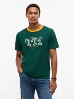 Bold Monogram T-Shirt — Ornamental Green 1