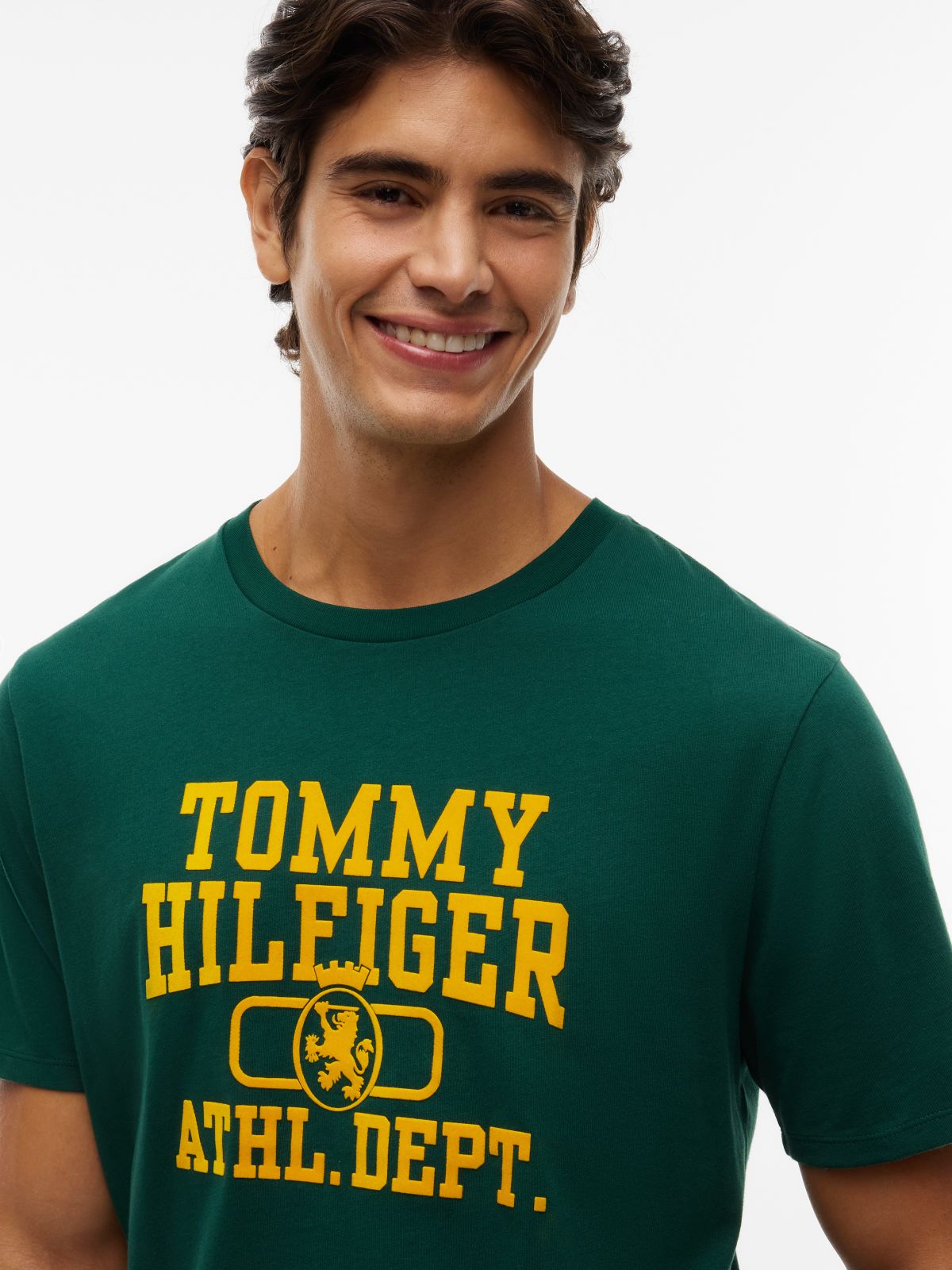 Athletic Department Logo T-Shirt — Ornamental Green