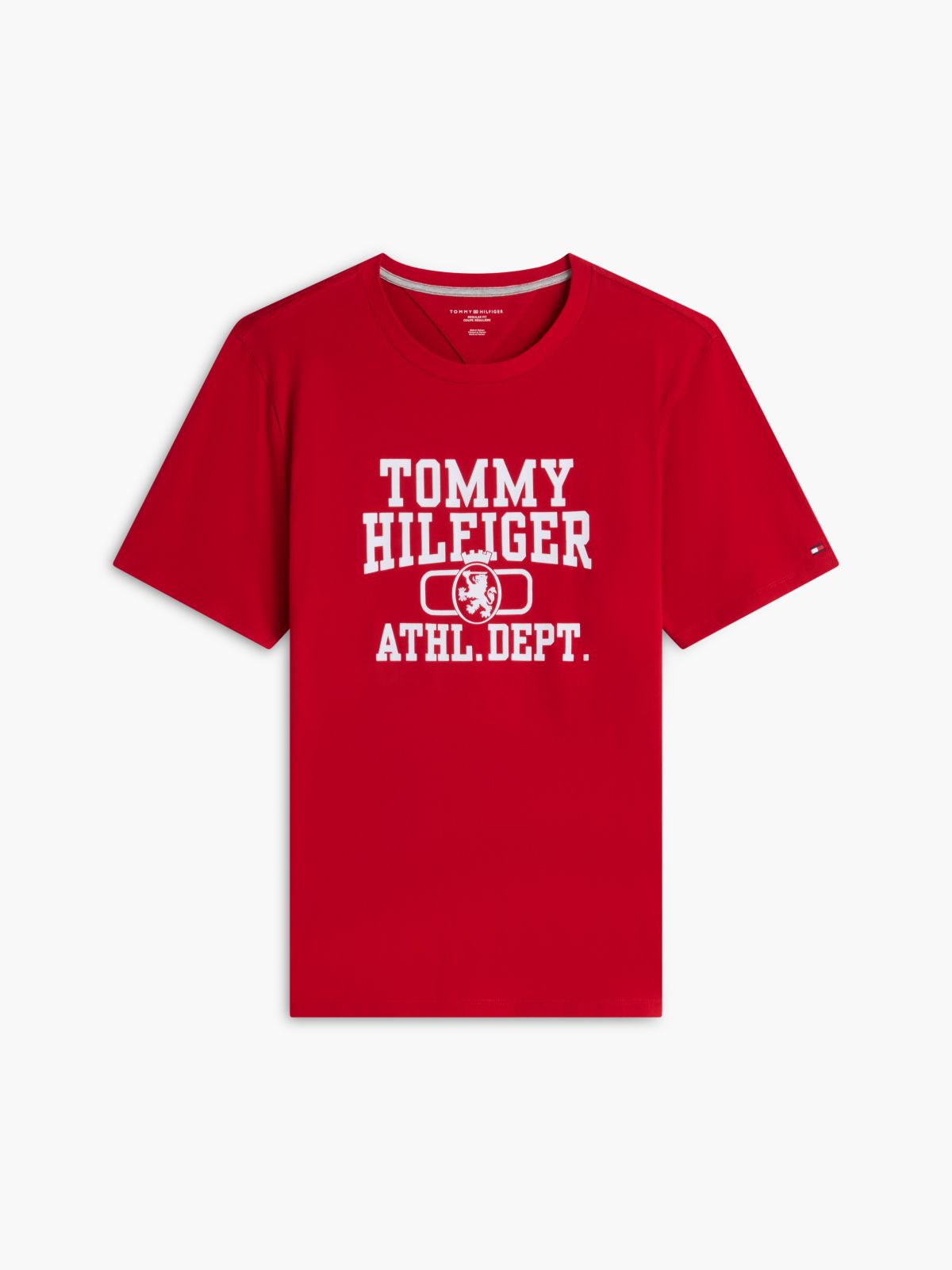 Athletic Department Logo T-Shirt — Medium Red