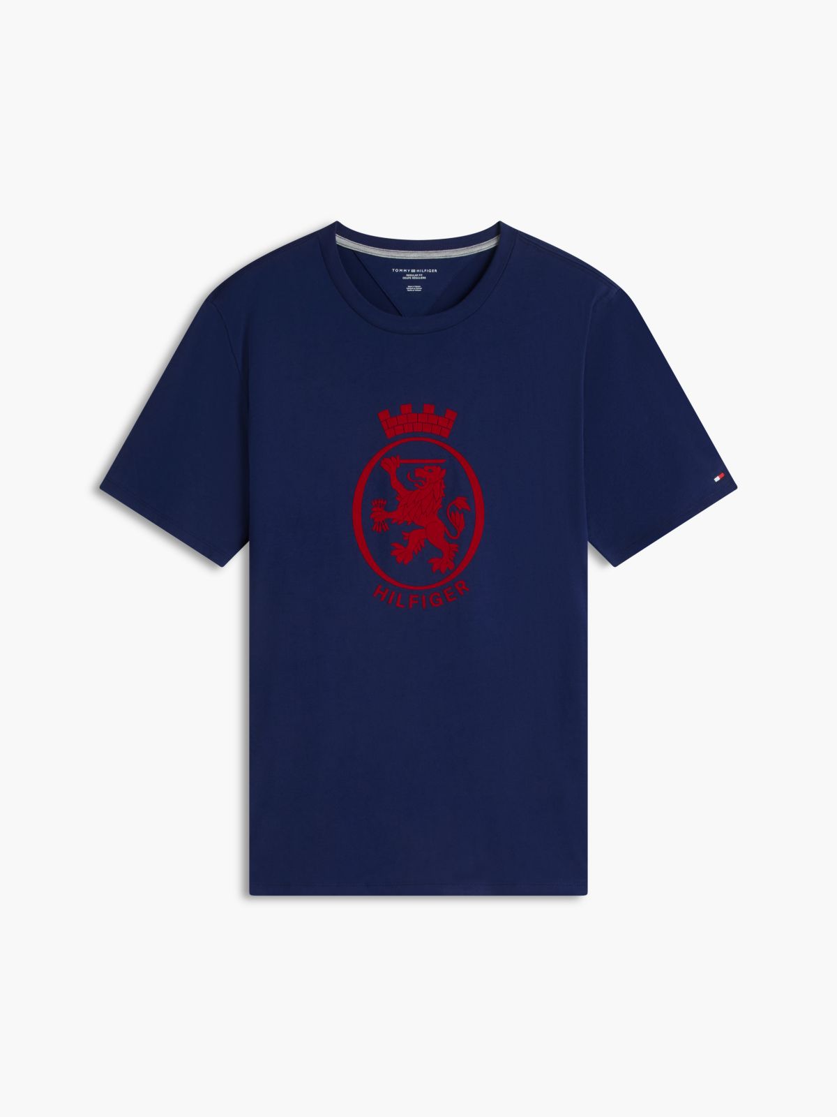Big Crest Logo T-Shirt — Preppy Navy